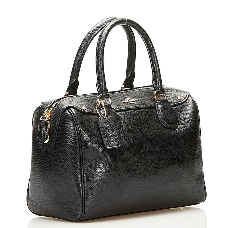 COACH（コーチ） ハンドバッグ ミニボストンバッグ F36624 ブラック