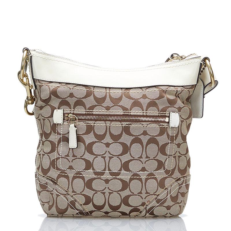 COACH（コーチ） シグネチャー 斜め掛け ショルダーバッグ 10403