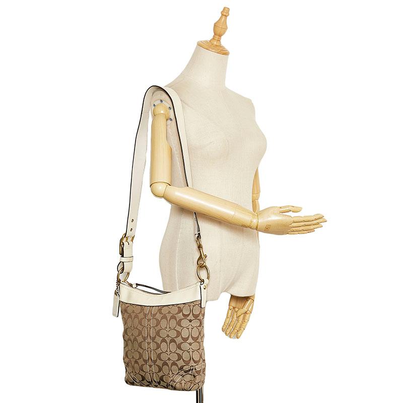 COACH（コーチ） シグネチャー 斜め掛け ショルダーバッグ 10403