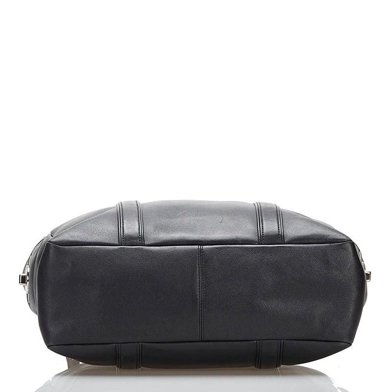 a*z様 COACH ブラックレザー トートバッグ 5128 COACH（コーチ） トートバッグ ショルダーバッグ 5128 ブラック レザー