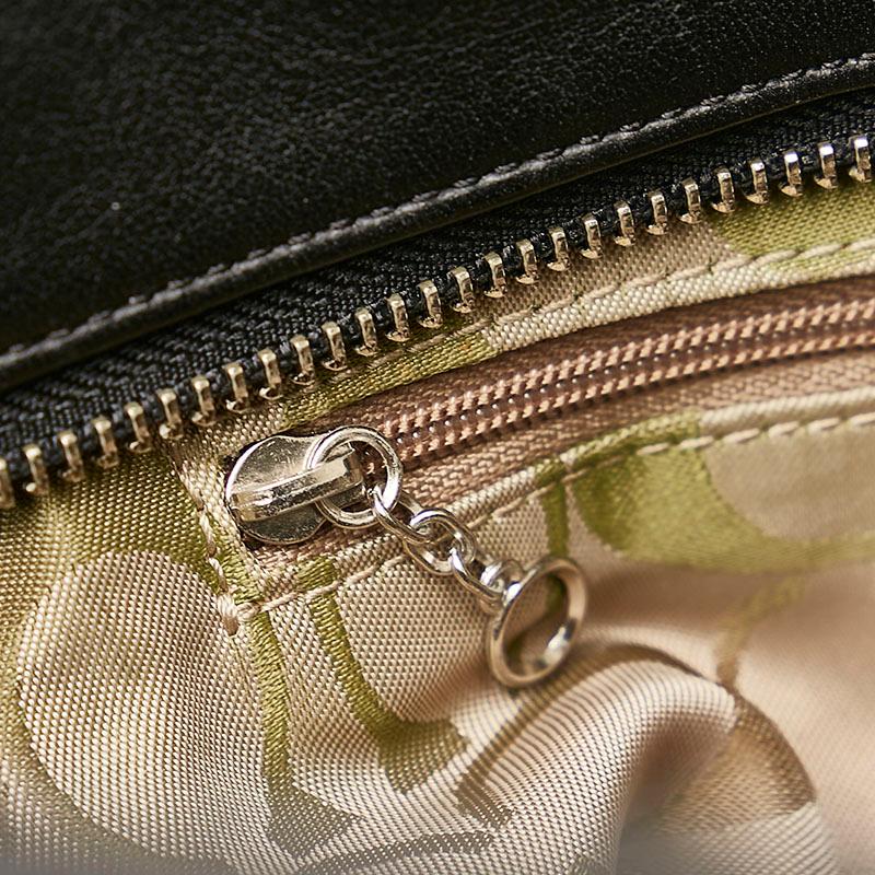 COACH（コーチ） トートバッグ ショルダーバッグ 5128 ブラック レザー