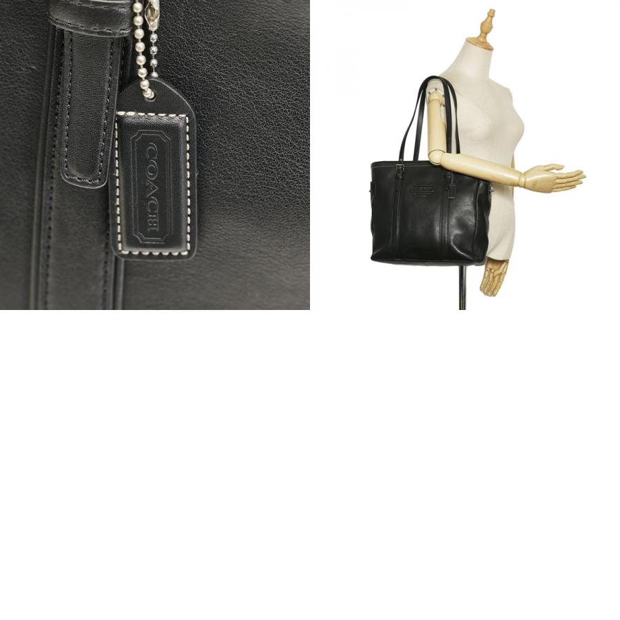 COACH コーチ トートバッグ ショルダーバッグ 5128 ブラック レザー