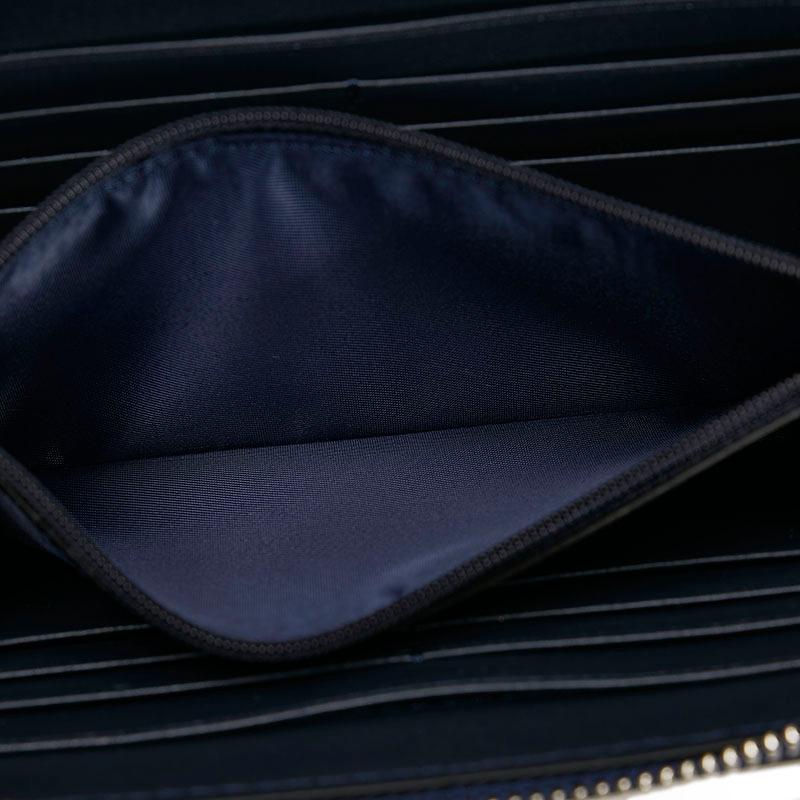 【新品】COACH(コーチ)ホワイト ネイビー レザー 長財布 COACH（コーチ） 長財布 新作 CCY19 レディース メンズ 2026春新作