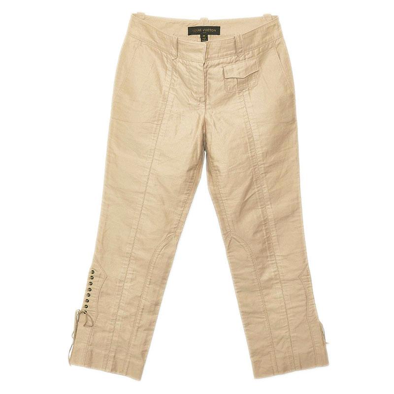 ルイヴィトンレディースパンツベージュ