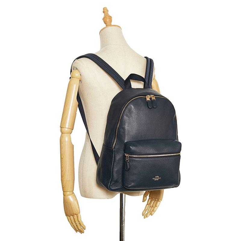 ◇COACH コーチ リュックサック バックパック ネイビー系 箱付き 楽天市場】コーチ COACH リュックサック バックパック リュック