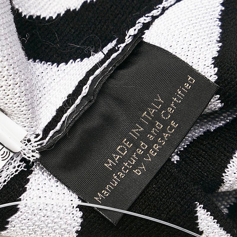 VERSACE ナイロン セットアップ ホワイト×ネイビー 希少】ヴェルサーチ A.VERSACE ナイロン 上下セットアップ 90s