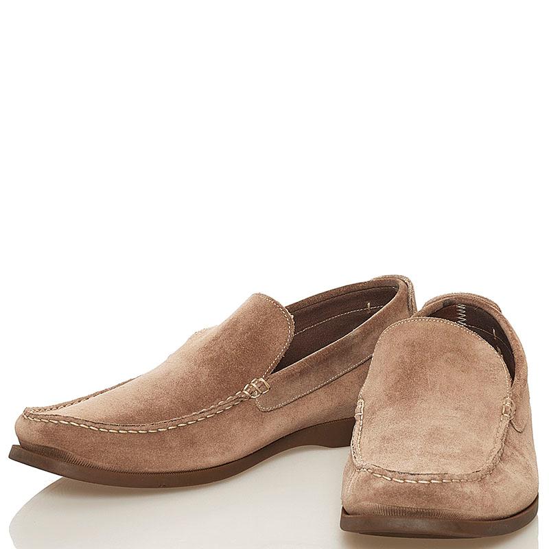 Bally バリー CANDIR ローファー スリッポン ライトトープ ベージュ スウェード メンズ BALLY 【中古】 : 銀座パリス ...