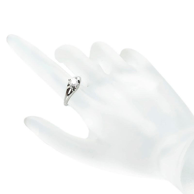 BVLGARI ブルガリ コロナソリテール リング 指輪 Pt950 プラチナ BVLGARI ブルガリ コロナソリテール リング 指輪 Pt950 プラチナ