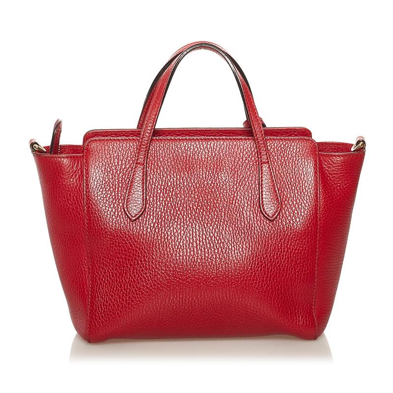 GUCCI グッチ スウィング ハンドバッグ ショルダーバッグ 2WAY