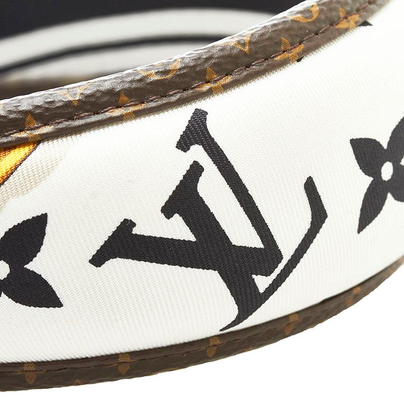 LOUIS VUITTON ルイ ヴィトン モノグラム ヘッドバンド ビー LOUIS VUITTON ルイ ヴィトン モノグラム ヘッドバンド ビー