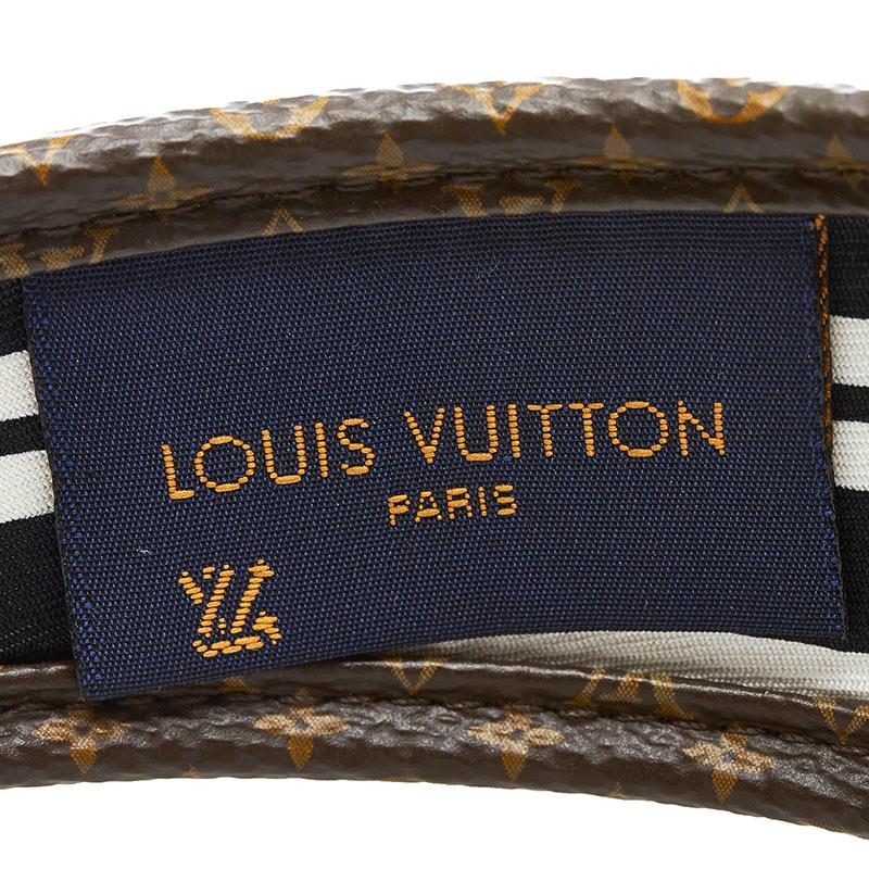 LOUIS VUITTON ルイ ヴィトン モノグラム ヘッドバンド ビー LOUIS VUITTON ルイ ヴィトン モノグラム ヘッドバンド ビー
