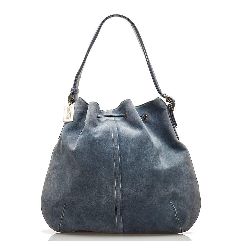 COACH（コーチ） 巾着 トートバッグ 斜め掛け ショルダーバッグ 2WAY