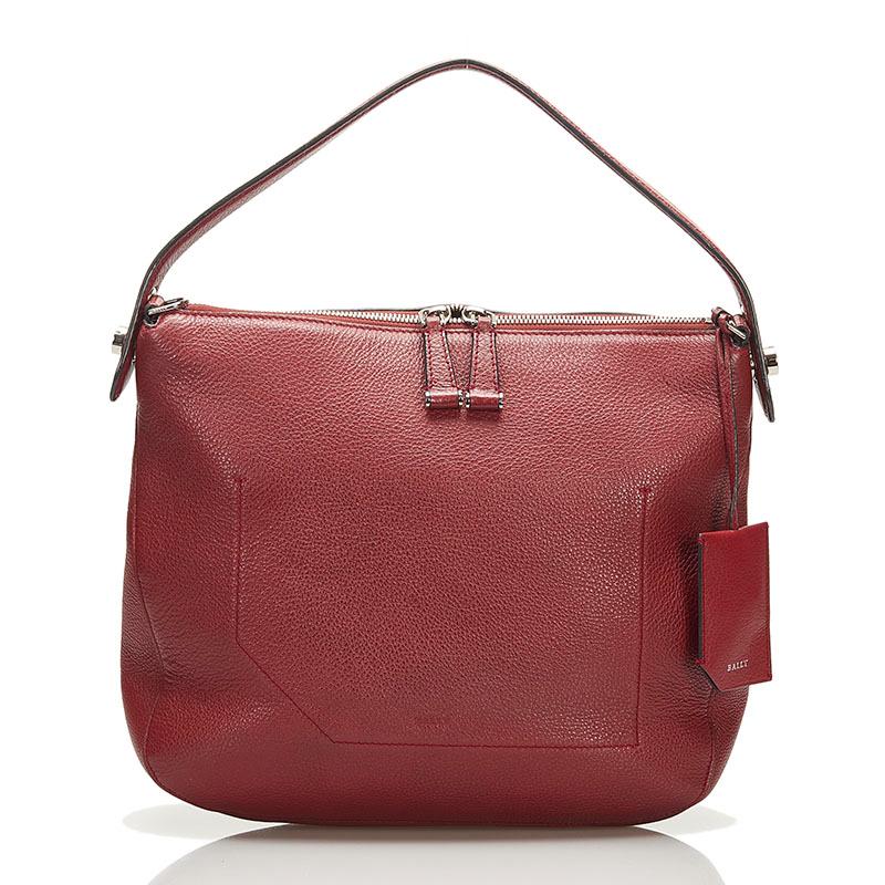 Bally（バリー） フィオナ ワンショルダーバッグ ボルドー レザー 