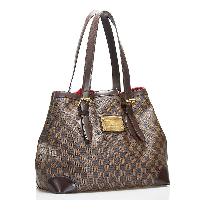 【美品】ルイヴィトン　ダミエ　ハムステッド　トートバッグ　ショルダー　ボストン ルイヴィトン ショルダー トートバッグ ダミエ アズール ハムステッド