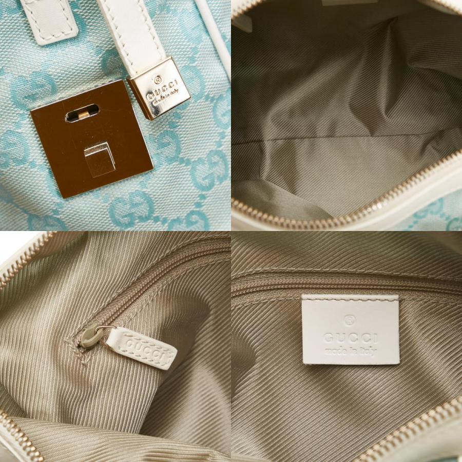 GUCCI グッチ GGキャンバス ミニボストンバッグ ハンドバッグ