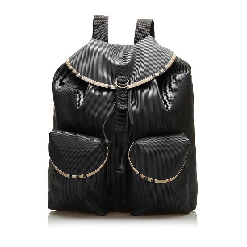 BURBERRY（バーバリー） ノバチェック リュック バックパック ブラック