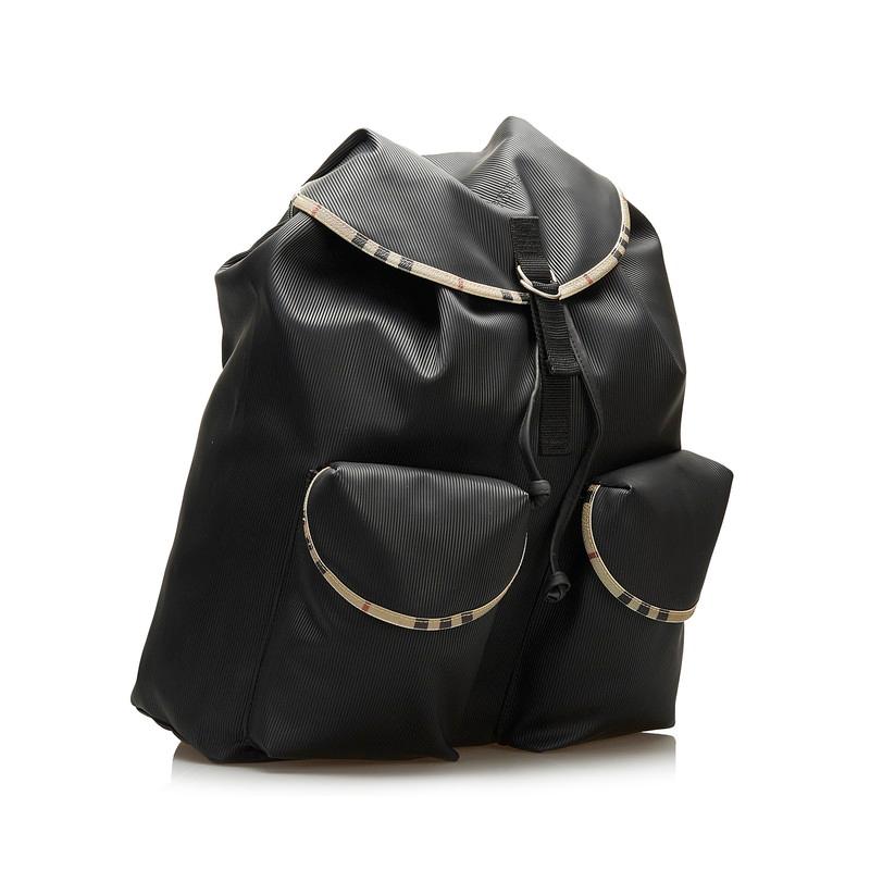 BURBERRY（バーバリー） ノバチェック リュック バックパック ブラック