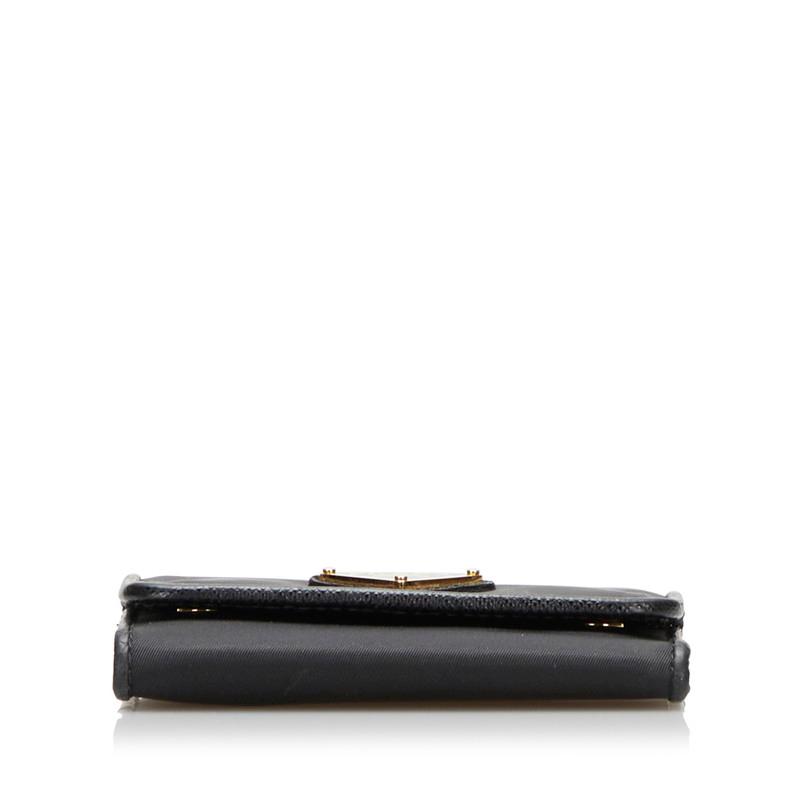 PRADA（プラダ） 6連 キーケース 1PG222 ブラック NERO ナイロン