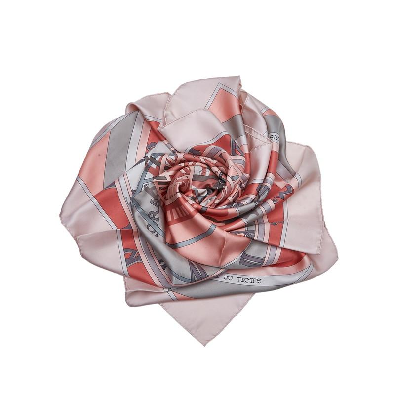 HERMES エルメス カレ90 MECANIQUE DU TEMPS 時の仕掛け