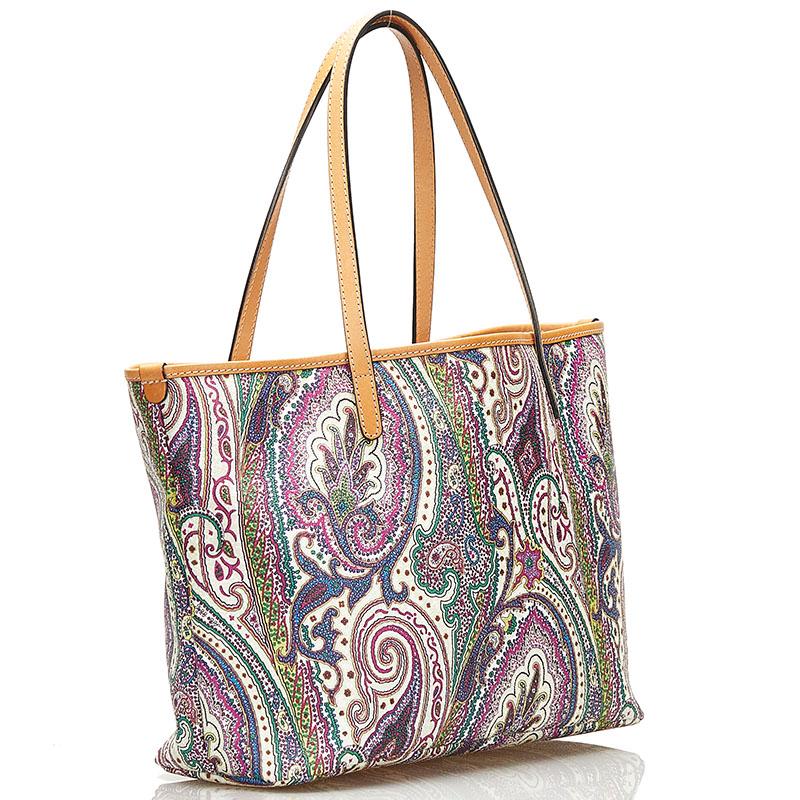 ETRO エトロ ペイズリー トートバッグ ショルダーバッグ ETRO エトロ ペイズリー トートバッグ ショルダーバッグ