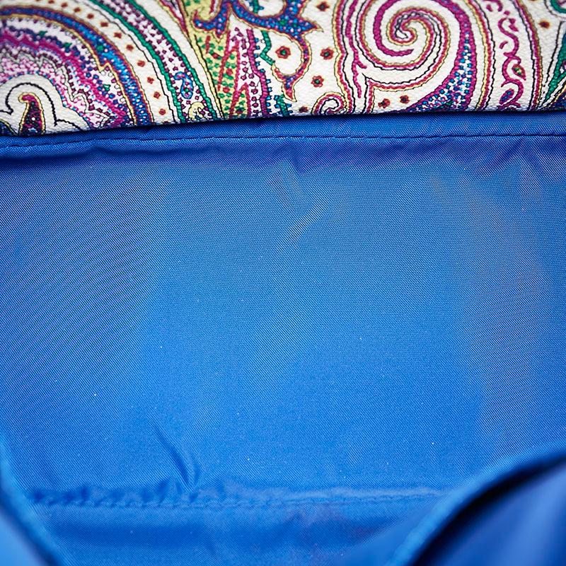 ETRO（エトロ） ペイズリー トートバッグ ショルダーバッグ ホワイト