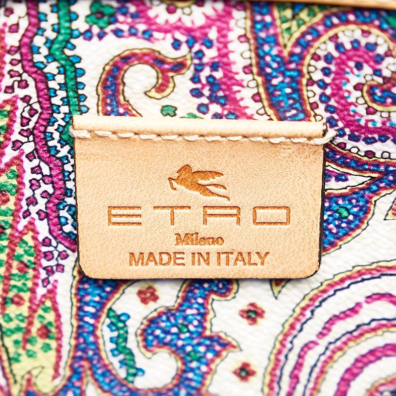 ETRO エトロ ペイズリー トートバッグ ショルダーバッグ ETRO エトロ ペイズリー トートバッグ ショルダーバッグ