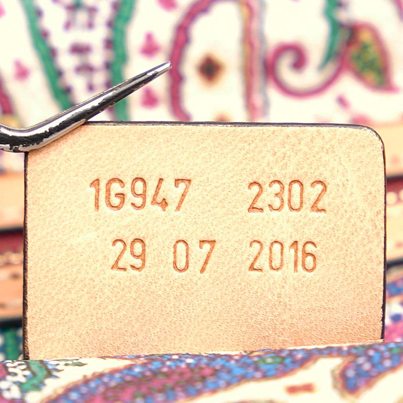 ETRO（エトロ） ペイズリー トートバッグ ショルダーバッグ ホワイト