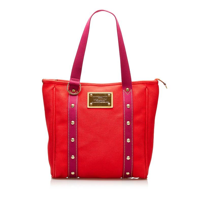 ルイヴィトンアンティグアカバMM ルージュM40034