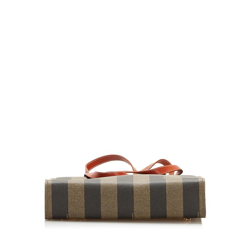 FENDI（フェンディ） ストライプ リュック バックパック 260020 グレー