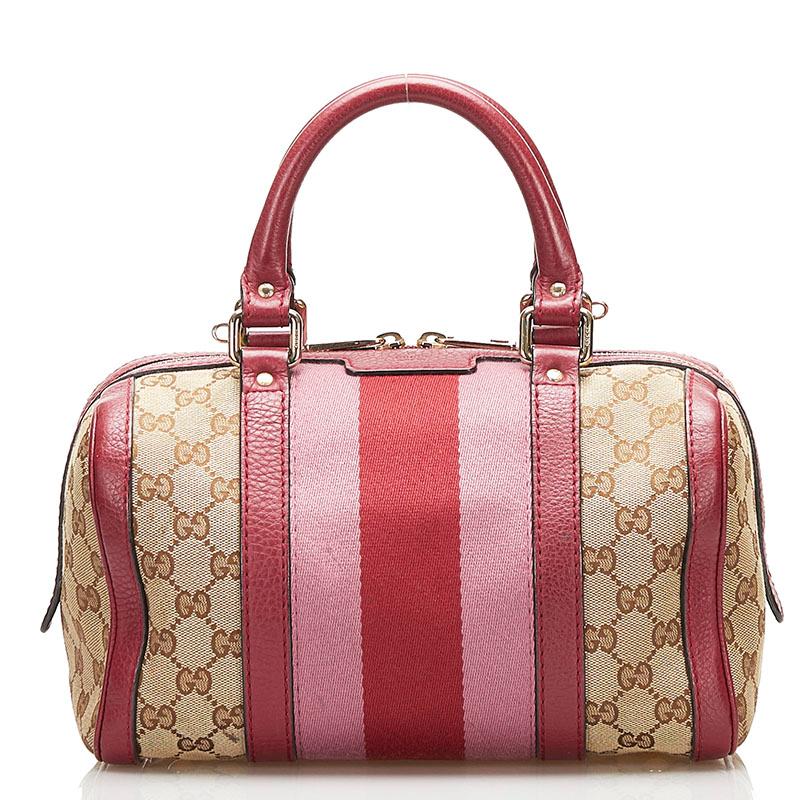 GUCCI グッチ GGキャンバス ミニボストンバッグ ショルダー GUCCI グッチ GGキャンバス ミニボストンバッグ ショルダー