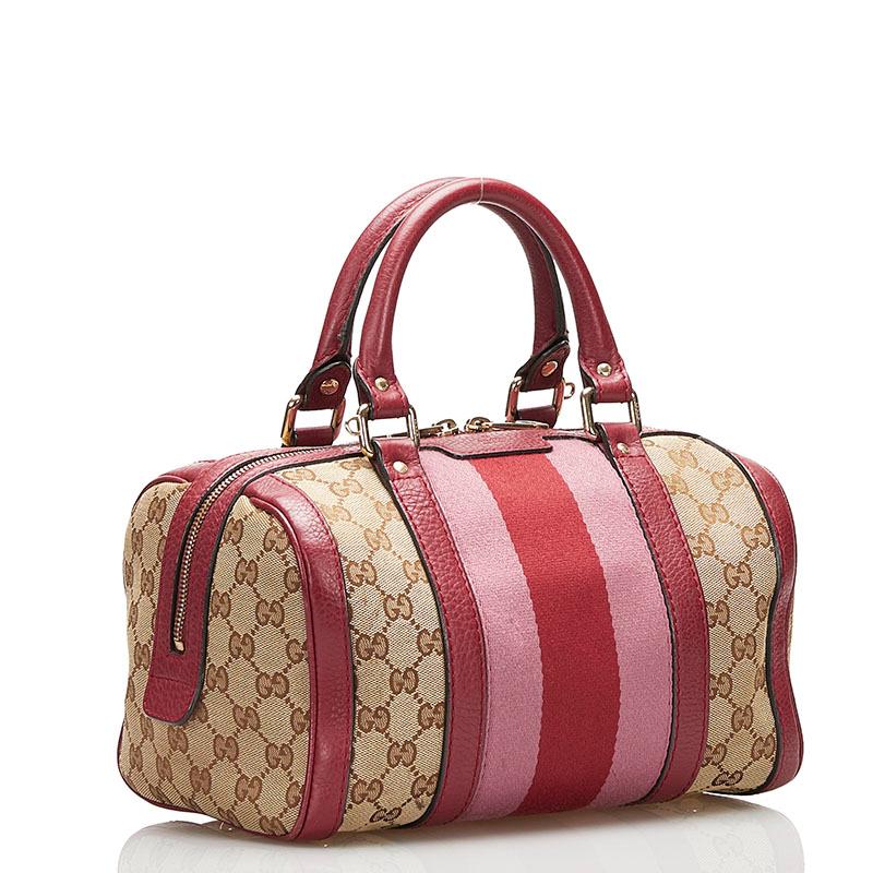 GUCCI グッチ GGキャンバス ミニボストンバッグ ショルダー GUCCI グッチ GGキャンバス ミニボストンバッグ ショルダー