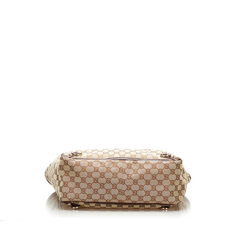GUCCI トートバッグ GG柄　キャンバス　アビーライン　レザー　ベージュ 楽天市場】【バッグ】GUCCI グッチ GGキャンバス アビー