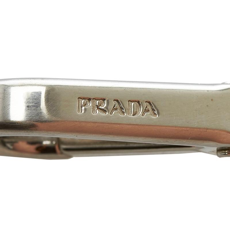 PRADA プラダ ロボット チャーム キーホルダー 2AR240 シルバー PRADA プラダ ロボット チャーム キーホルダー 2AR240 シルバー