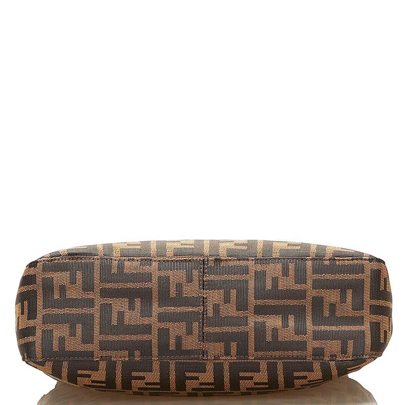 FENDI フェンディ ズッカ ハンドバッグ 26728 ブラウン