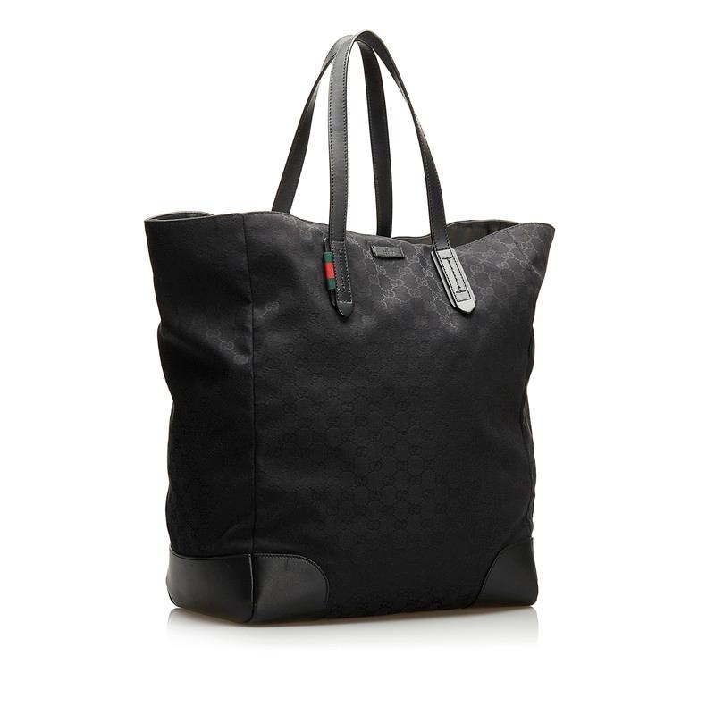 GUCCI グッチ GGキャンバス トートバッグ 308927 ブラック