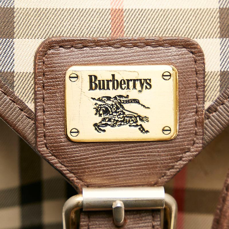 ●未使用級●　BURBERRYS　ノバチェック　リュック　バッグ　シャドウホース BURBERRY バーバリー ノバ チェック シャドーホース ミニ