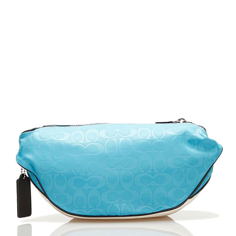 COACH（コーチ） ボディバッグ ウエストバッグ C2047 ピンク ブルー