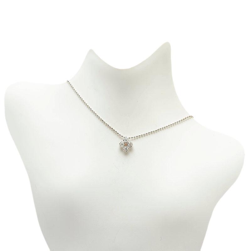 ヴァンドーム青山 K18WG ホワイトゴールド ダイヤ0.12ct