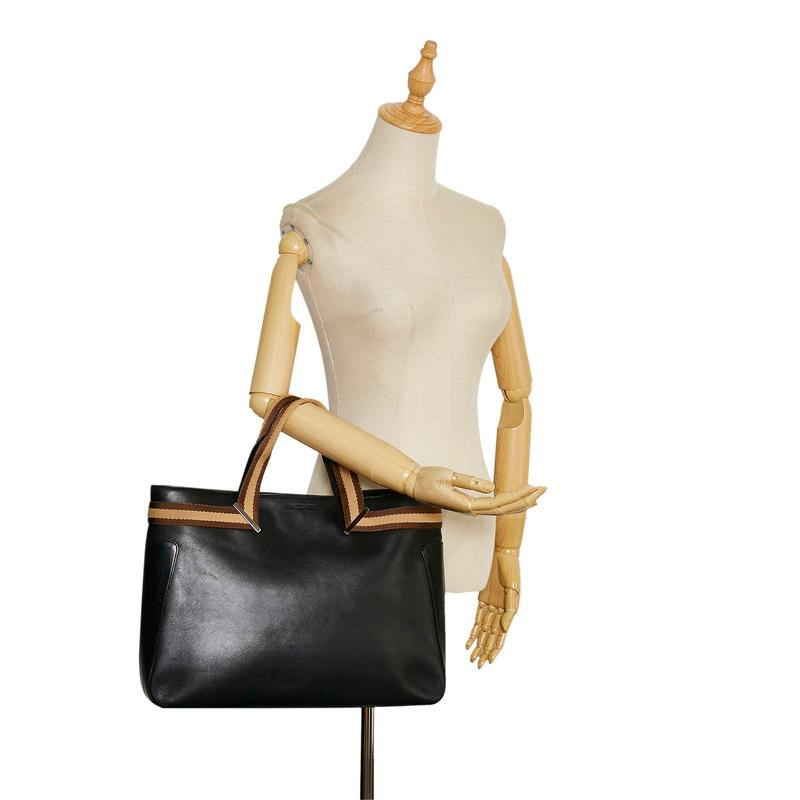 GUCCI（グッチ） シェリーライン トートバッグ 002 1134 ブラック