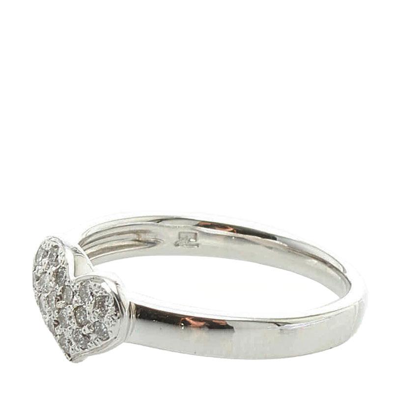 courreges クレージュ K18WG ホワイトゴールド ダイヤ0.14ct courreges クレージュ K18WG ホワイトゴールド ダイヤ0.14ct