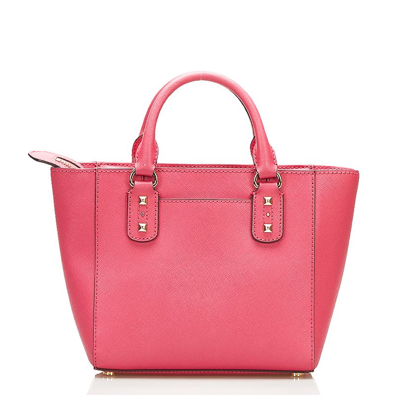 マイケルコース スタッズ ハンドバッグ ショルダーバッグ 2WAY ピンク