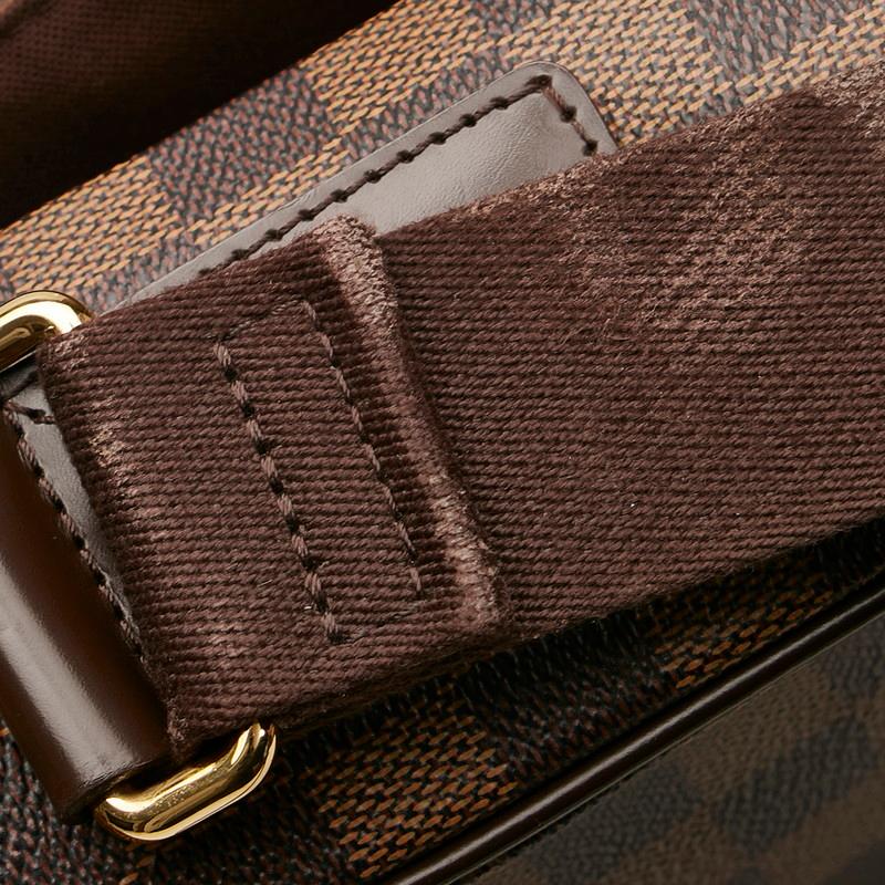 ルイ・ヴィトン LOUIS VUITTON シェルトンGM ショルダーバッグ バッグ PVCコーティングキャンバス レザー ダミエ メンズ レディース ブラウン系 N41148 【中古】 LOUIS VUITTON（ルイ・ヴィトン） ルイ ヴィトン ダミエ シェルトンGM