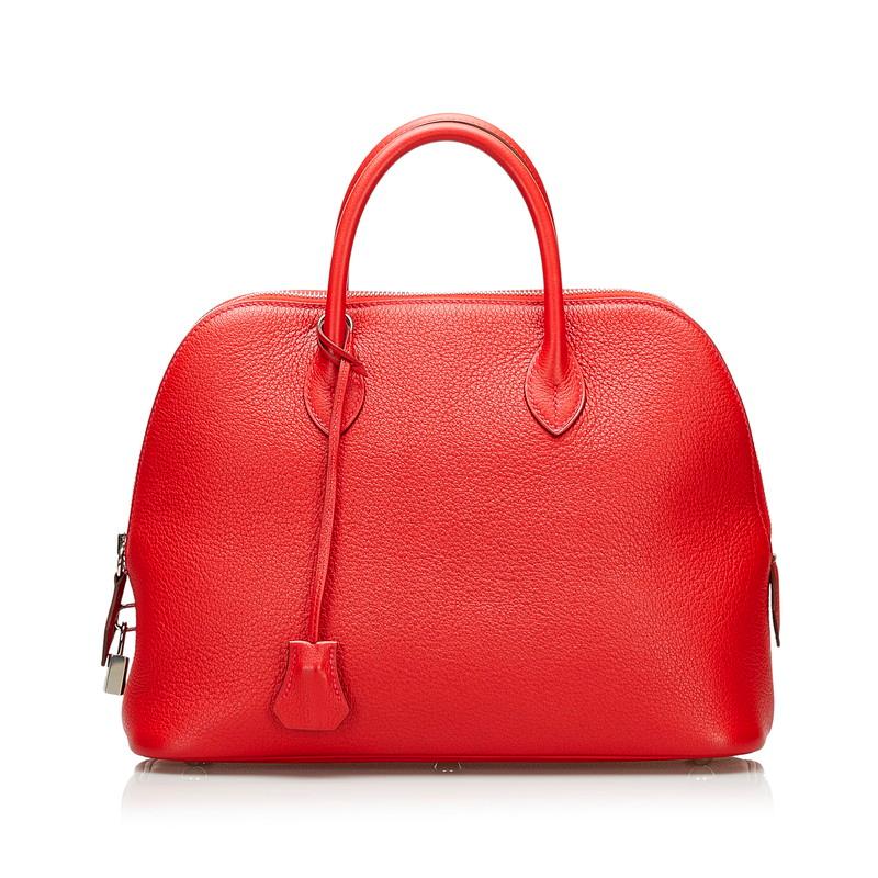 HERMES エルメス ボリード31 ヴォー エプソン 赤 2way ゴールド HERMES エルメス ボリード31 ヴォー エプソン 赤 2way ゴールド