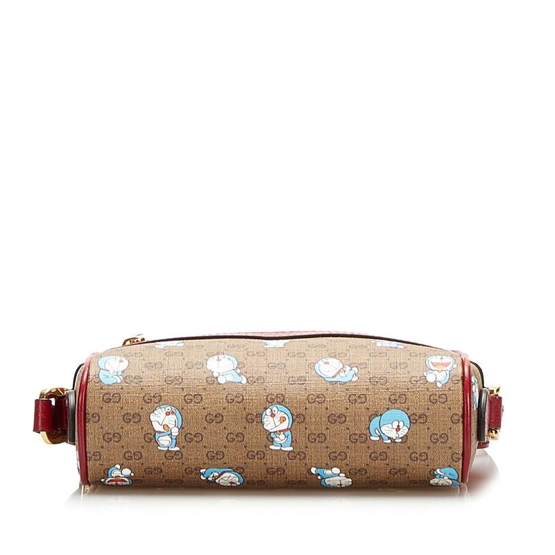 GUCCI グッチ マイクロ GG スプリーム ドラえもん 斜め掛け ミニ