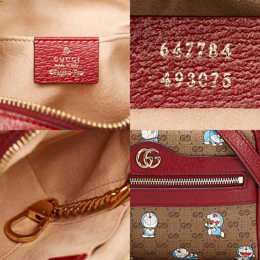 GUCCI（グッチ） マイクロ GG スプリーム ドラえもん 斜め掛け ミニ