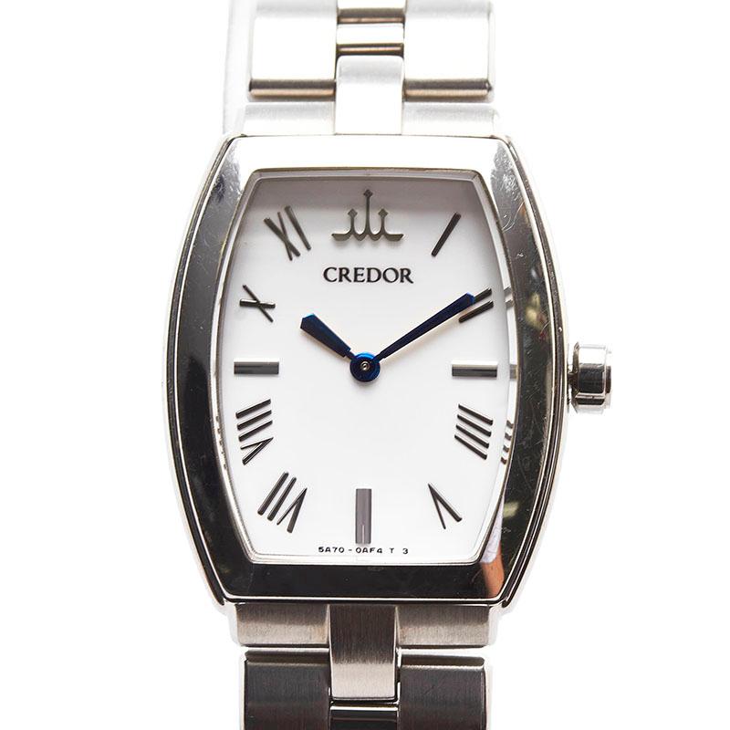 【希少】SEIKO CREDOR 腕時計 5A70-0AE0 AQUA SEIKO（セイコー） クレドール アクア 腕時計 5A70-0AE0 クオーツ