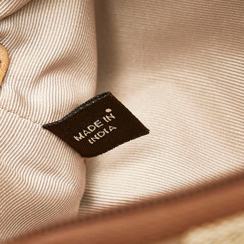 COACH（コーチ） シグネチャー ポーチ ミニハンドバッグ ベージュ