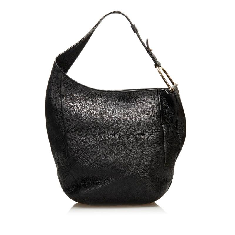 GUCCI グッチ グリニッチ ショルダーバッグ 257050 ブラック レザー  