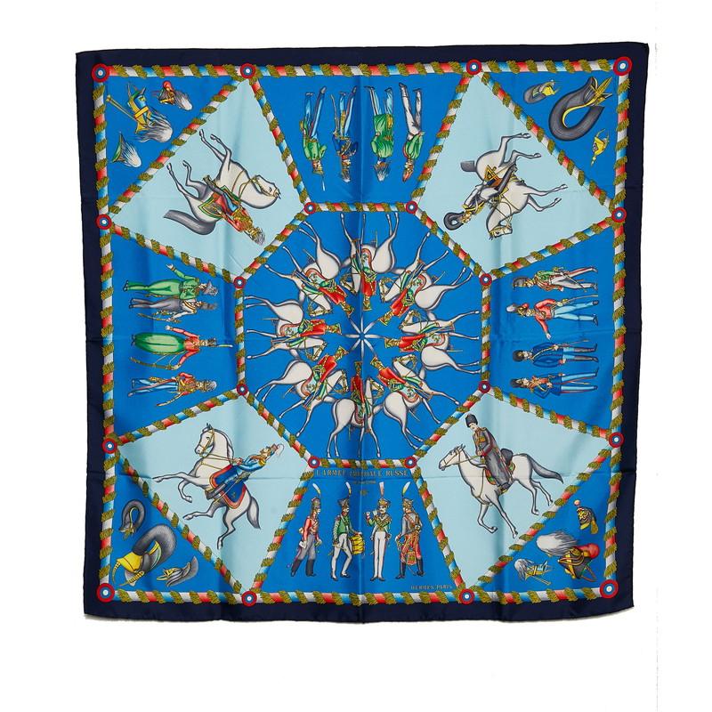 エルメス HERMES カレ90 ロシア軍事博物館 大判スカーフ エルメス HERMES カレ90 ロシア軍事博物館 大判スカーフ