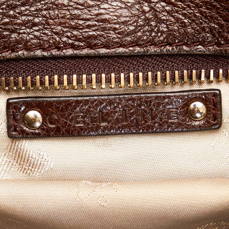 CELINE セリーヌ ビタースウィート ハンドバッグ ダークブラウン